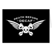 death before decaf (Front Horizontal)