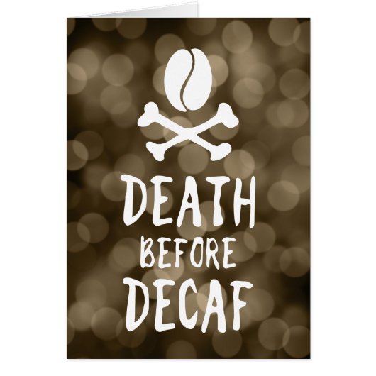death before decaf cards (Front)