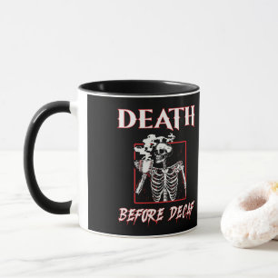 Death Before Decaf Mug