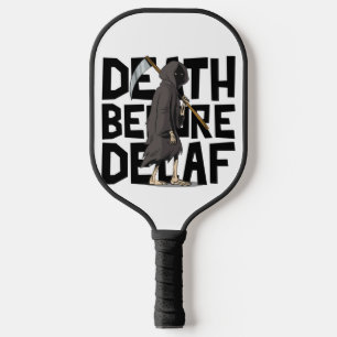 Death Before Decaf Pickleball Paddle