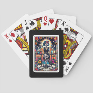 Death before Decaf Tarot Poker Cards