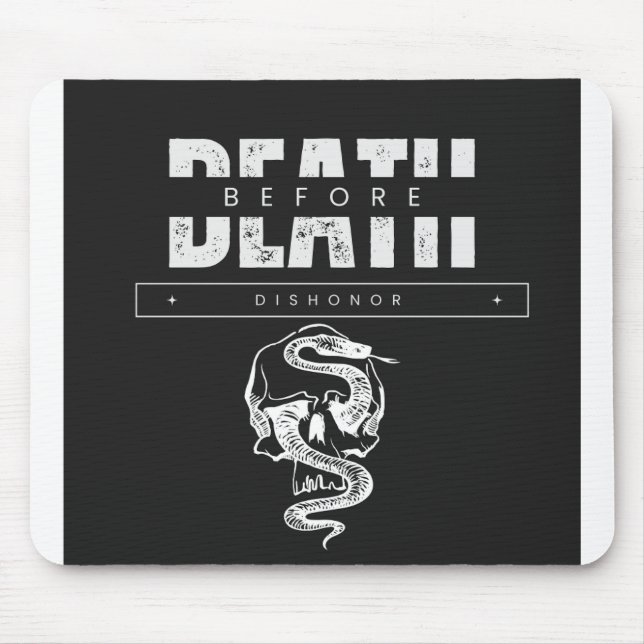 Death Before Dishonor Mousepad (Front)