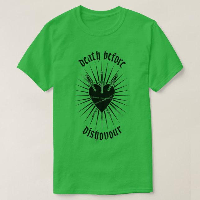 Death Before Dishonor T-Shirt (Design Front)