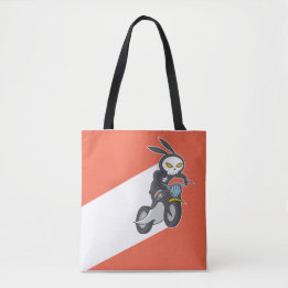 Death Bunny, Shoulder Tote Bag