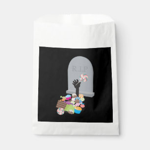 Death by Candy Halloween Design Favor Bag
