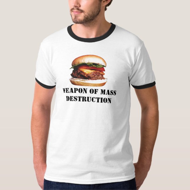 Death by Cheeseburger T-Shirt (Front)