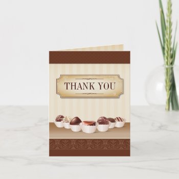 Death By Chocolate Bridal Shower Thank You by starstreamdesign at Zazzle