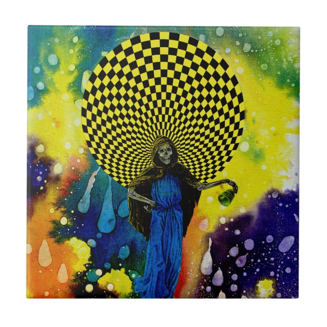 Death by Michael Moffa Tile (Front)