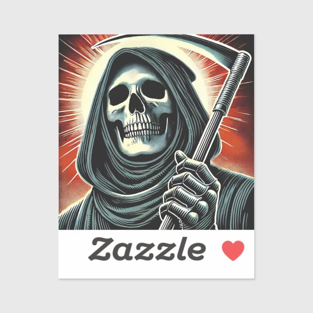 death character illustration sticker (Sheet)