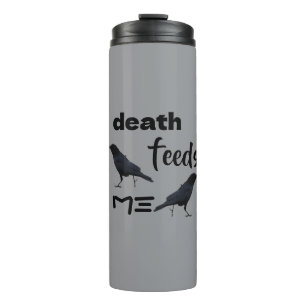 Death Crow  Thermal Tumbler