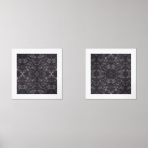 Death Dark Black Abstract Watercolor Art