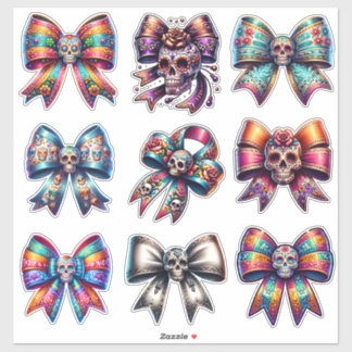 Death day Coquette Custom-Cut Vinyl Sticker