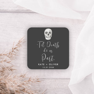 Death Do Us Part Square Sticker