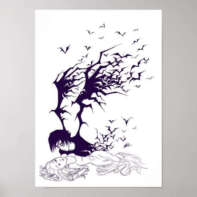 Death Enamored Poster (Front)