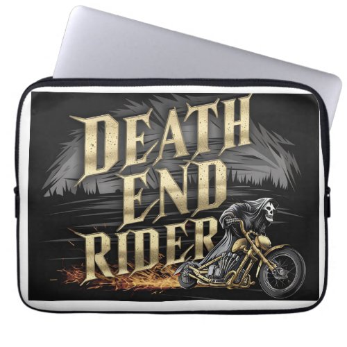  Death End Rider Sticker Laptop Sleeve