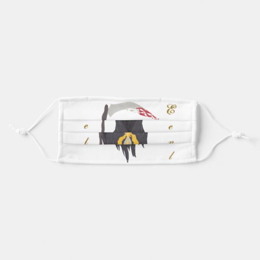 Death Eternal Adult Cloth Face Mask (Front, Folded)