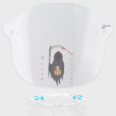 Death Eternal Face Shield (Front w/Glasses)