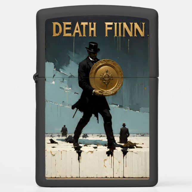 Death Fiinn Zippo Lighter (Front)