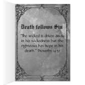 Death follows Sin Customizable card (Inside (Right))