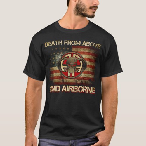death from above 82nd aiborne T_Shirt
