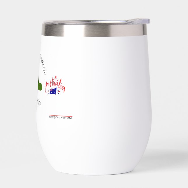 Death From Below Thermal Wine Tumbler (Left)