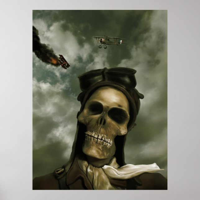 Death From the Skies Poster (Front)