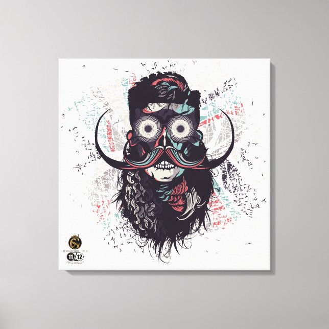 Death head G-Skulls Renegade series 11 of 12 Canvas Print (Front)