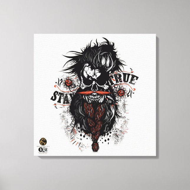 Death head G-Skulls Renegade series 5 of 12 Canvas Print (Front)