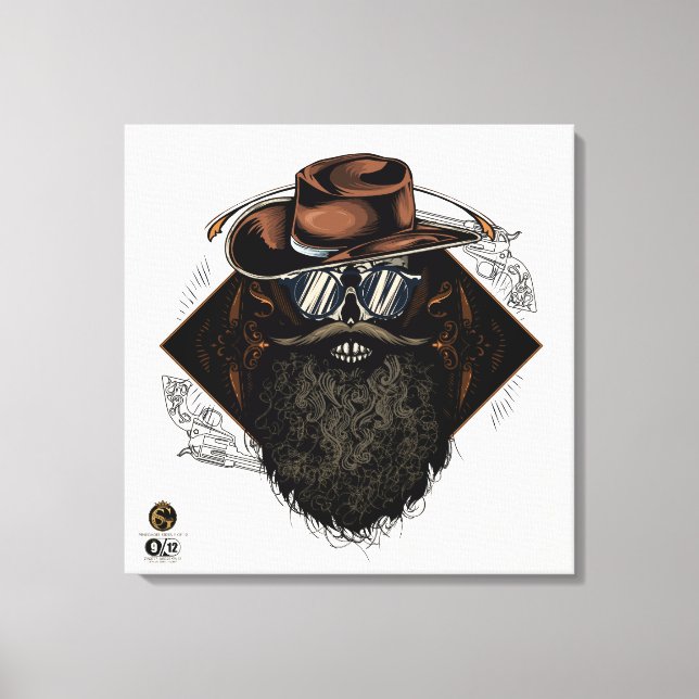 Death head G-Skulls Renegade series 9 of 12 Canvas Print (Front)