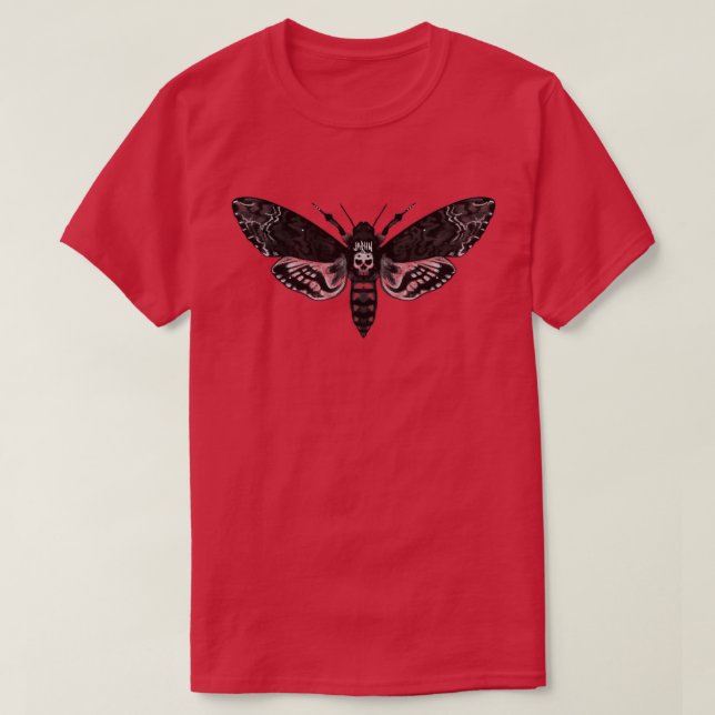 Death head Moth Hawk Moth T-Shirt (Design Front)