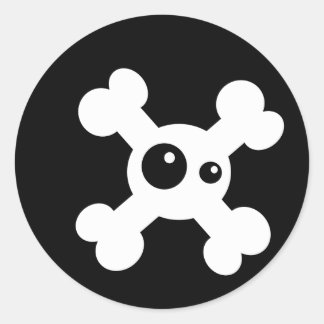 Death head sticker