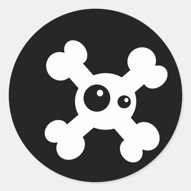 Death head sticker (Front)