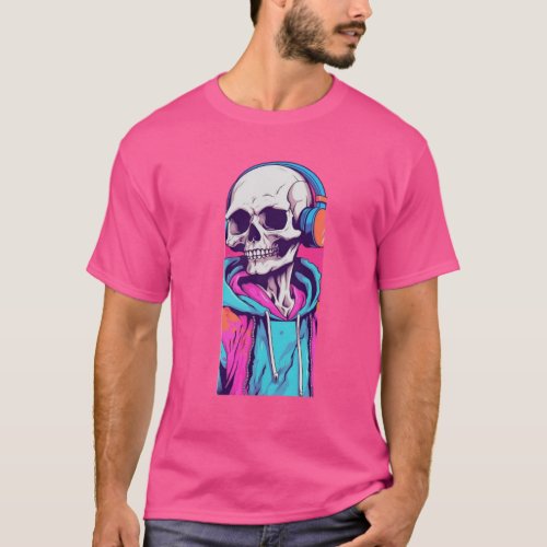 Death in music cool genz t_shirt