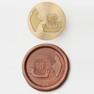 Death in the Cemetery Halloween Wax Seal Stamp