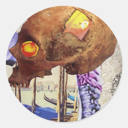 Death in Venice Classic Round Sticker