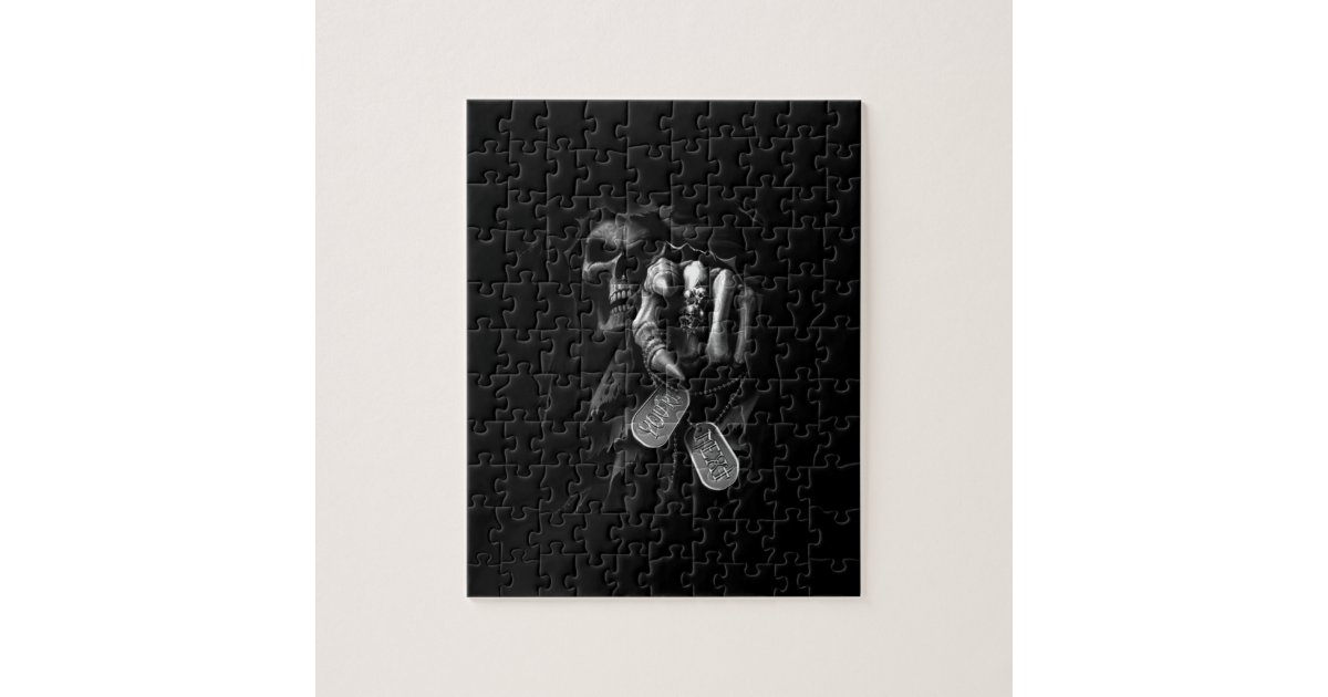 Death is Coming Jigsaw Puzzle Zazzle