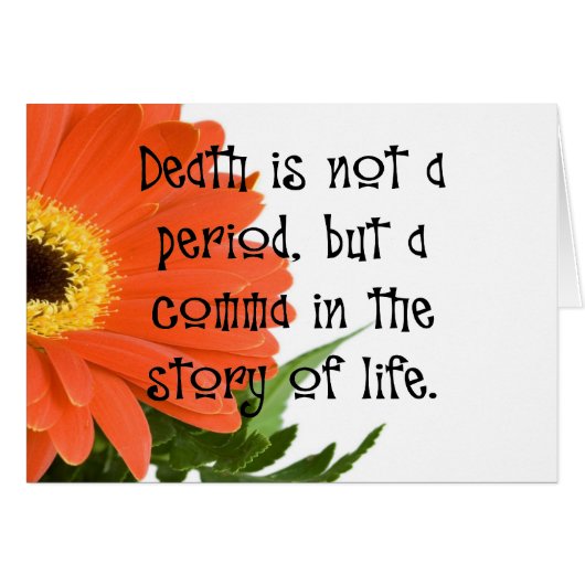 Death is Not the End Cards (Front Horizontal)