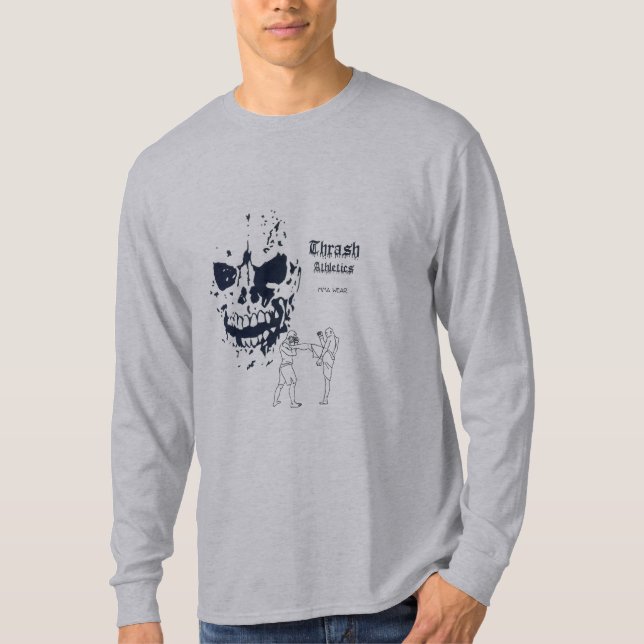 Death Kick Long Sleeve Tshirt (Front)