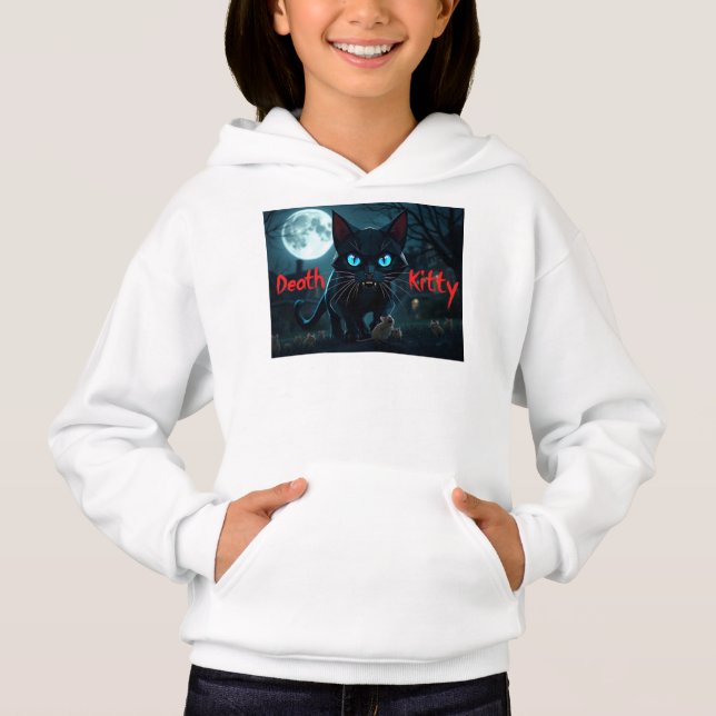 Death Kitty Hoodie (Front)