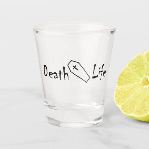 Death Life Coffin Shot Glass