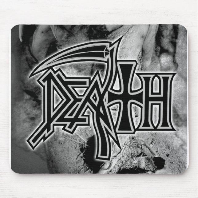 DEATH logo Perseverence artwork '98 Mouse Pad (Front)