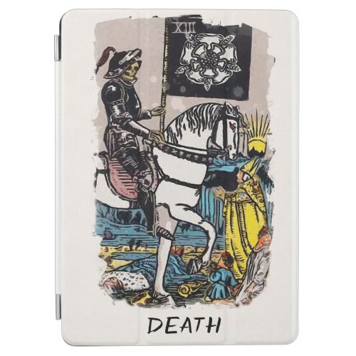 Death Major Arcana Rider_Waite_Smith Tarot Card iPad Air Cover