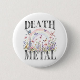 Death Metal Button