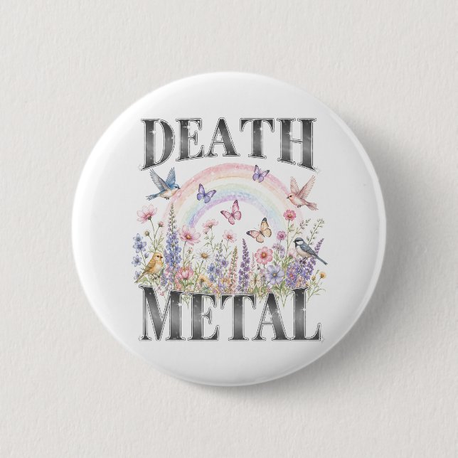 Death Metal Button (Front)