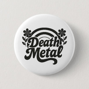 Death Metal Button