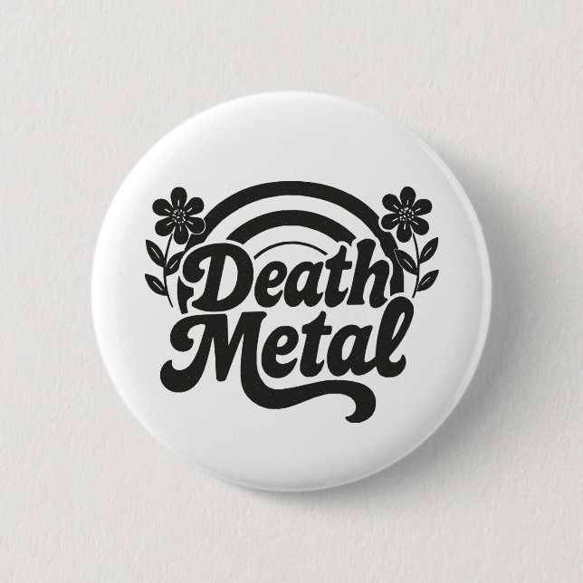 Death Metal Button (Front)