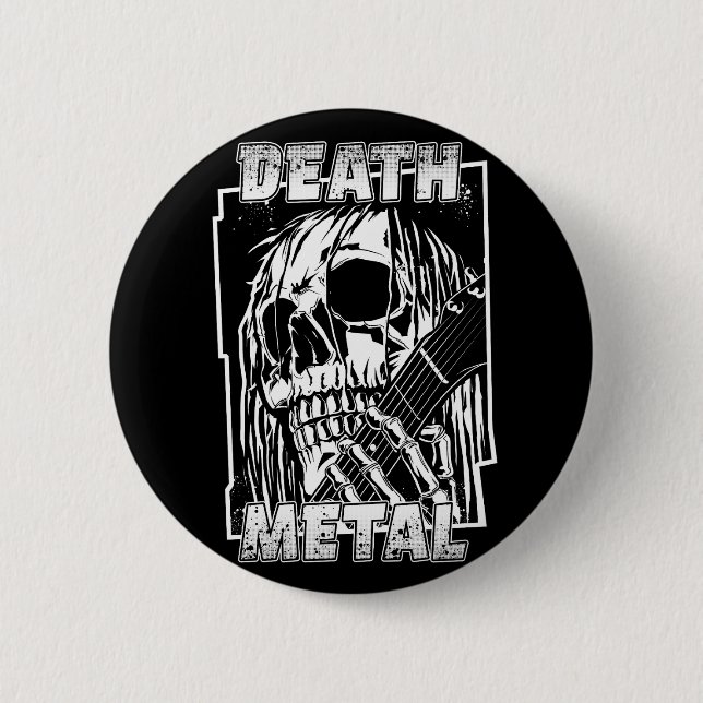 Death Metal Button (Front)
