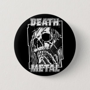 Death Metal Button