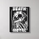 Death Metal Canvas Print