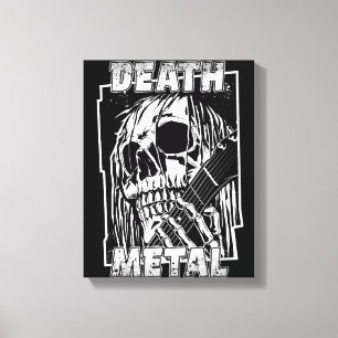 Death Metal Canvas Print